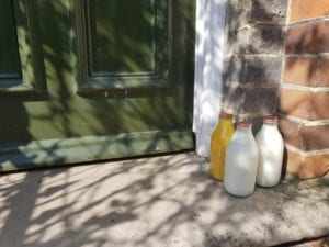 milk delivered local milkman